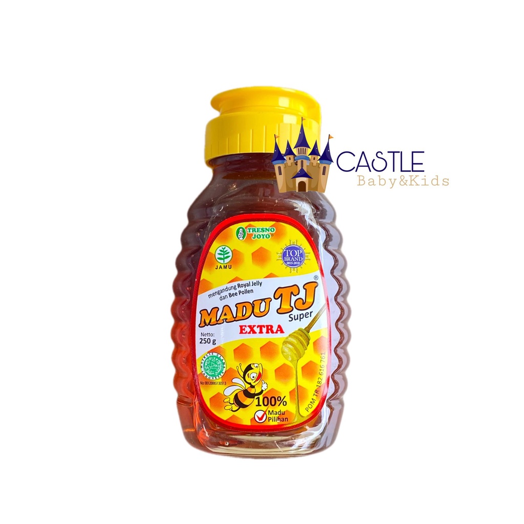 Castle - Madu TJ Murni - Madu TJ Super 150g - 250g - 500g - Madu asli - Madu Anak - Madu Tresno Joyo