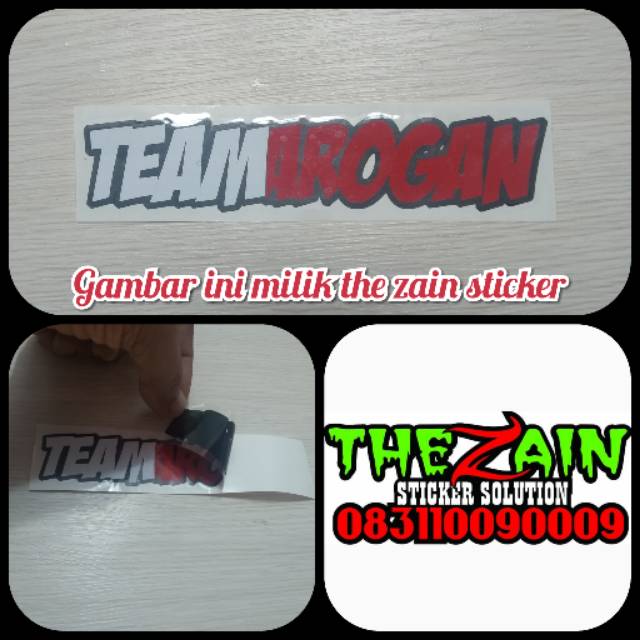 

Stiker team arogan berkwalitas tinggi