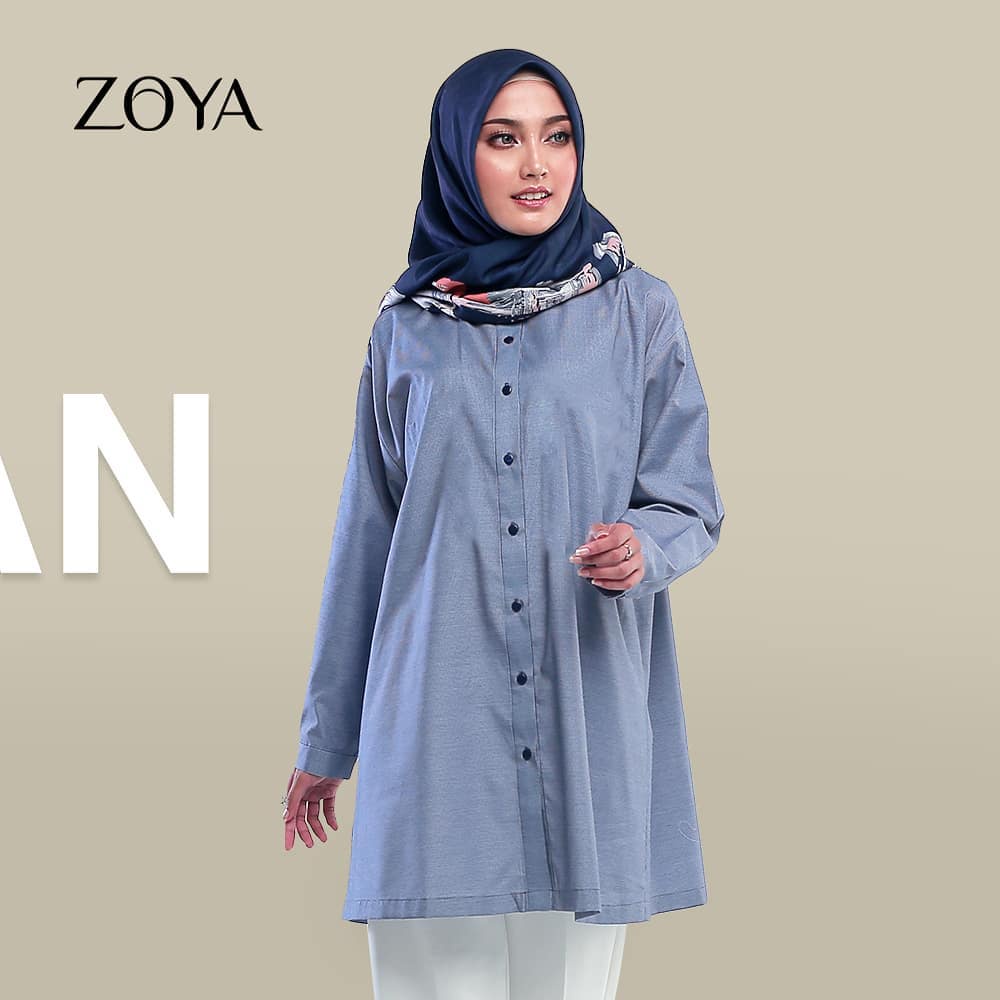 Zoya Tunik Atasan Baju Menah