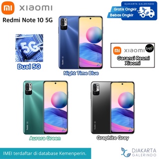 xiaomi redmi note 10 5g 464gb 4128gb 8128 gb garansi resmi xiaomi