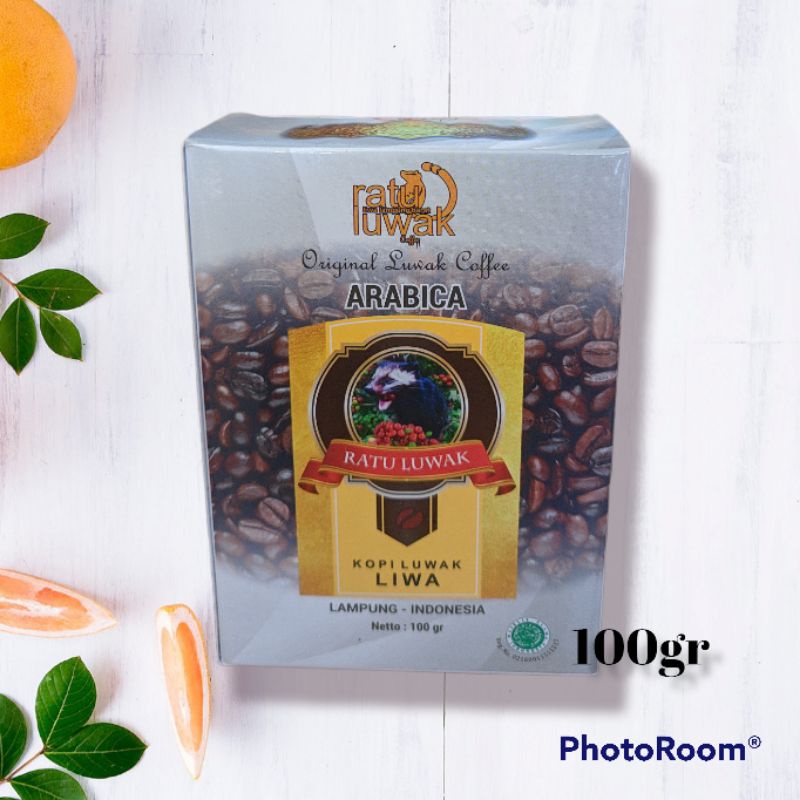 

Arabica luwak coffee (masih dalam bentuk biji)