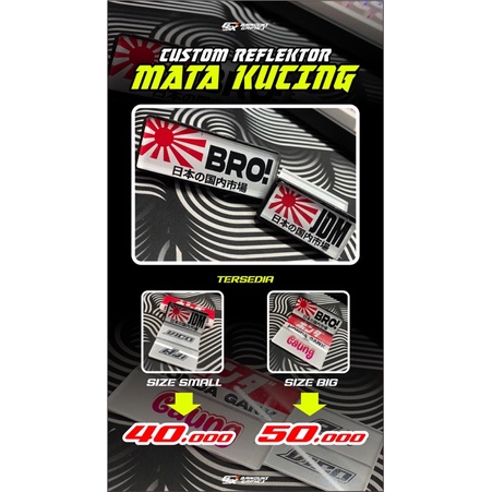 MATA KUCING MOTOR CUSTOM