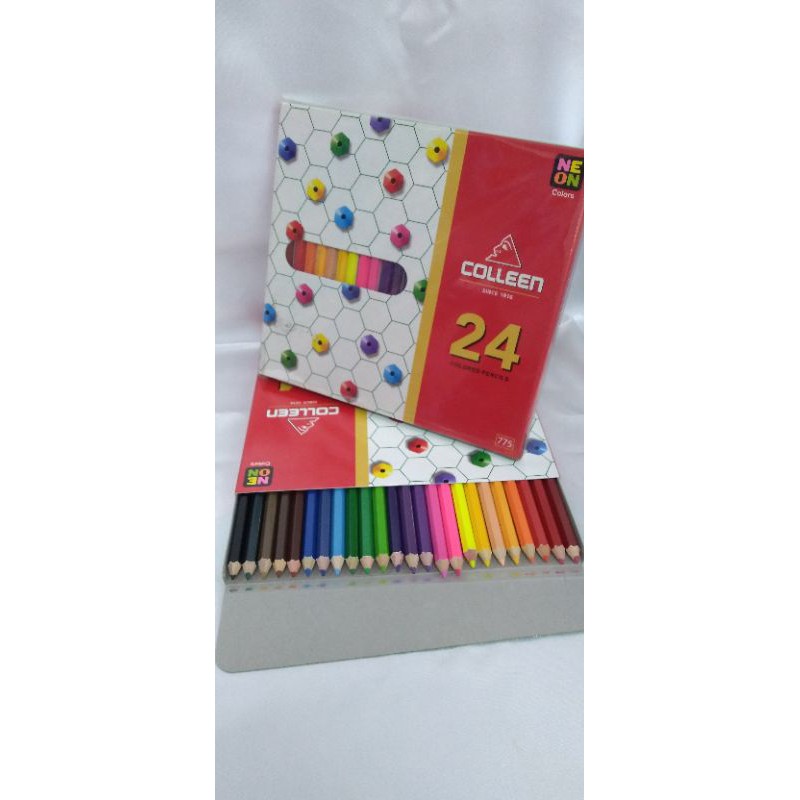 

PENSIL WARNA 24 COLOUR COLLEEN 775