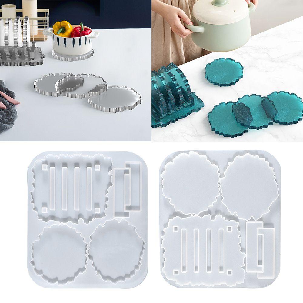 Top Resin Mold Making Tools Tray Crystal Alat Tatakan Cetakan Silikon