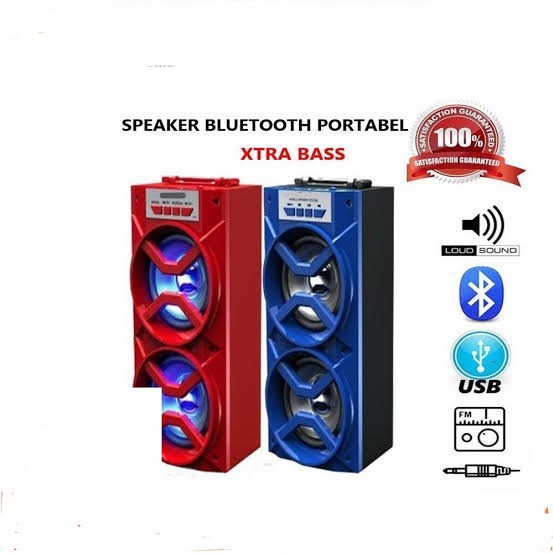 speker bluetooth fj 338DW speaker karaoke