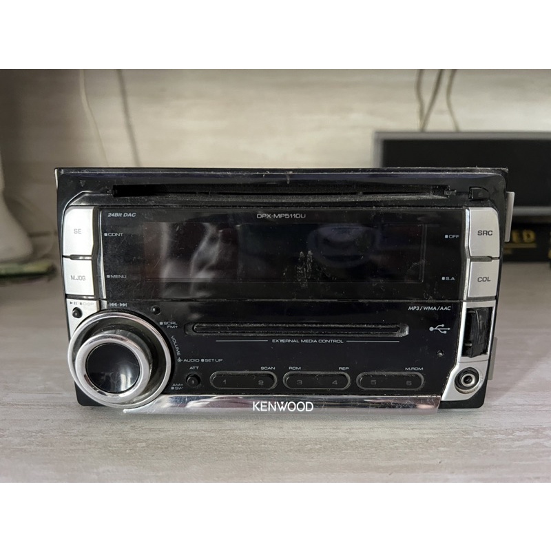 Headunit Kenwood DPX MP5110U eks Honda City tipe E 2010