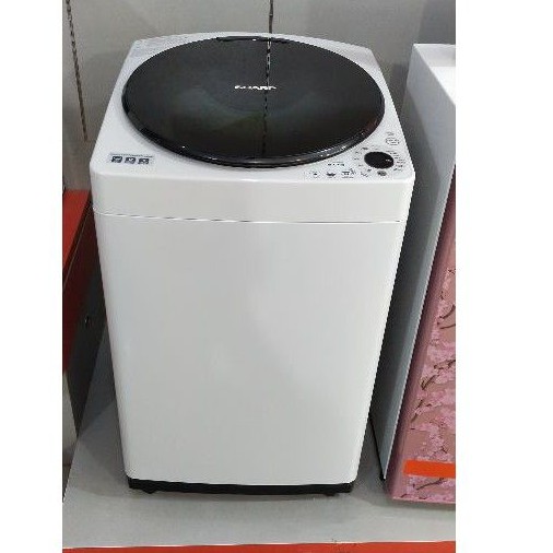 Mesin Cuci Sharp 8kg Top Loading ES-M809T-GG (809TGG)