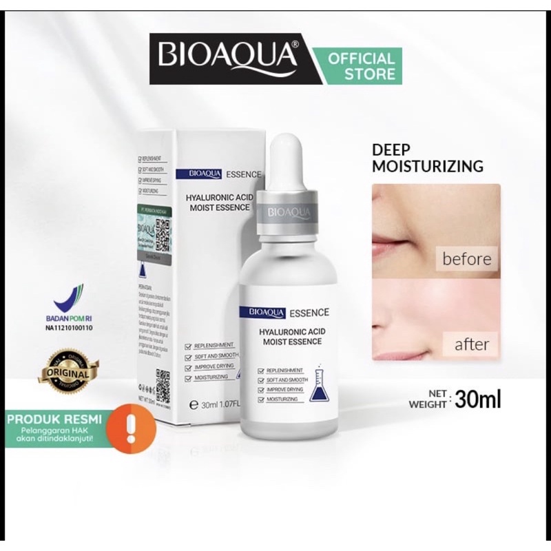 Bioaqua Esence Niacinamide/Natural skin/Hyaluronic/Hexapeptide