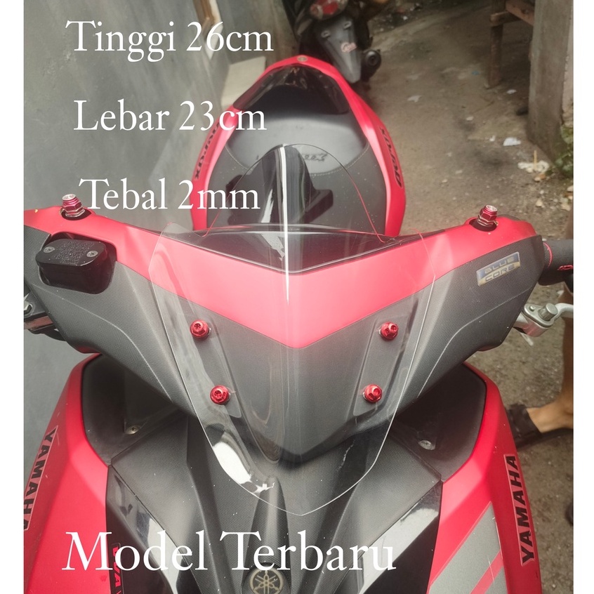 Windshield All New Aerox Model New