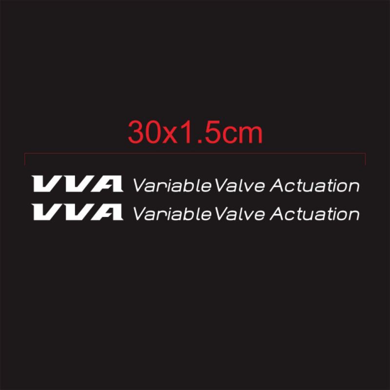 Logo VVA Stiker stripping motor