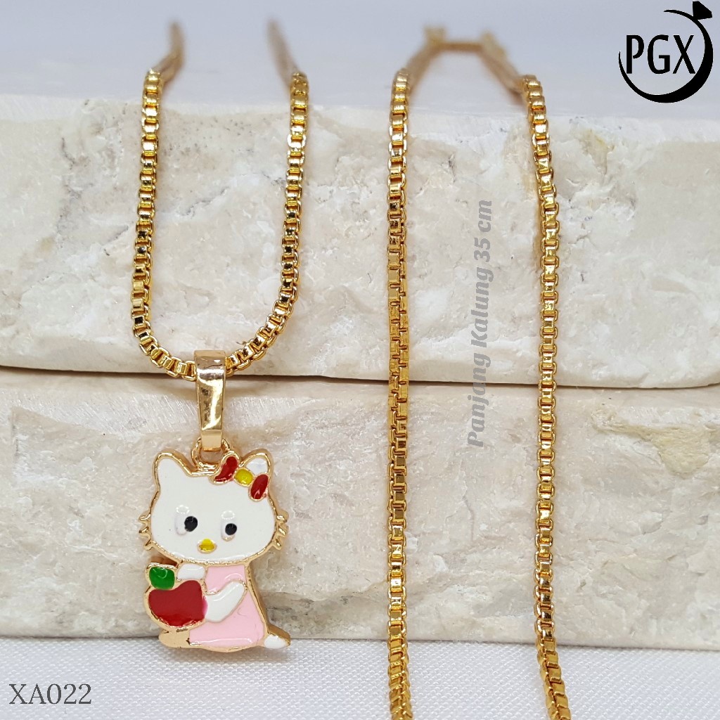 PGX Kalung Anak Perempuan Xuping Lapis Emas Aksesoris Fashion Perhiasan Premium - XA031