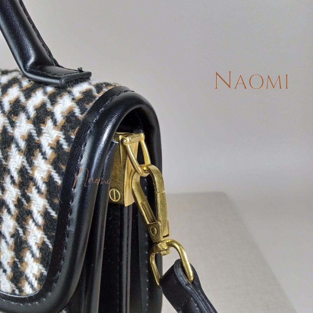 NAOMI - Rebecca Sling Bag Import Tas Selempang Wanita Fashion - Bag Kulit Belundru - Lembut Long Strap - Tas Selempang Premium - tas naomi - naomi bag