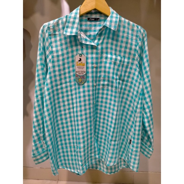 kemeja wanita Lois 100% original