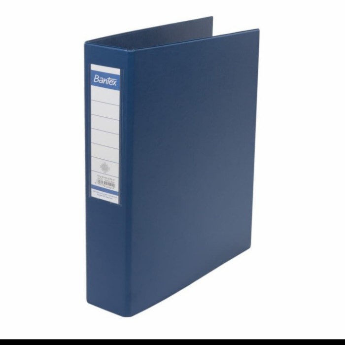 

Spesial Ring Binder A4-2 Ring D-52 Mm Merk Bantex 8252 Terlaris