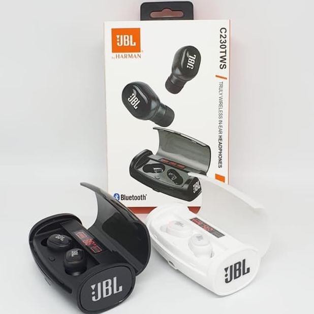 JBL C230 TWS headset bluetooth C 230 touch led handsfree wireless
