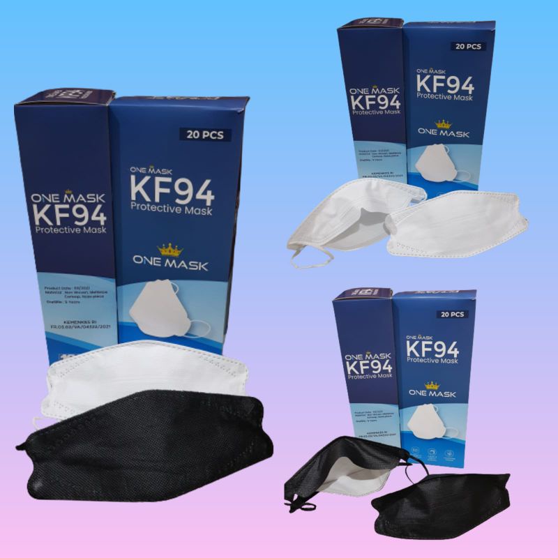 KF94 ONE MASK Premium mask 4ply isi 20pcs / 10pcs
