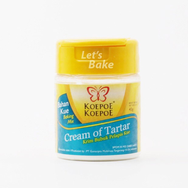 

Koepoe Koepoe Cream of Tartar 43 gr
