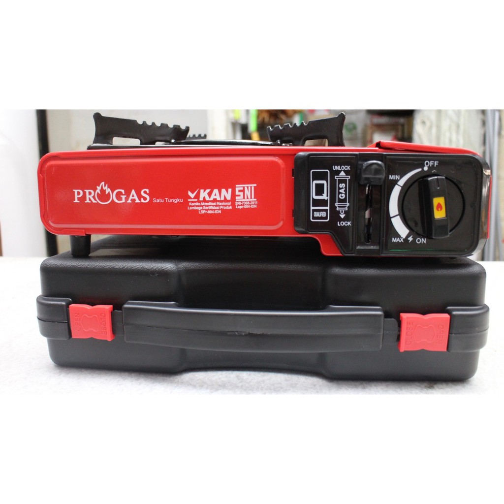 Kompor Gas Portable Progas 2in1