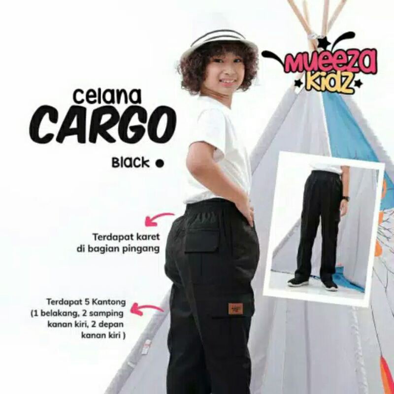 CELANA CARGO ANAK DAN REMAJA BY MUEEZA KIDS | CELANA PANJANG ANAK LAKI LAKI | CELANA CARGO