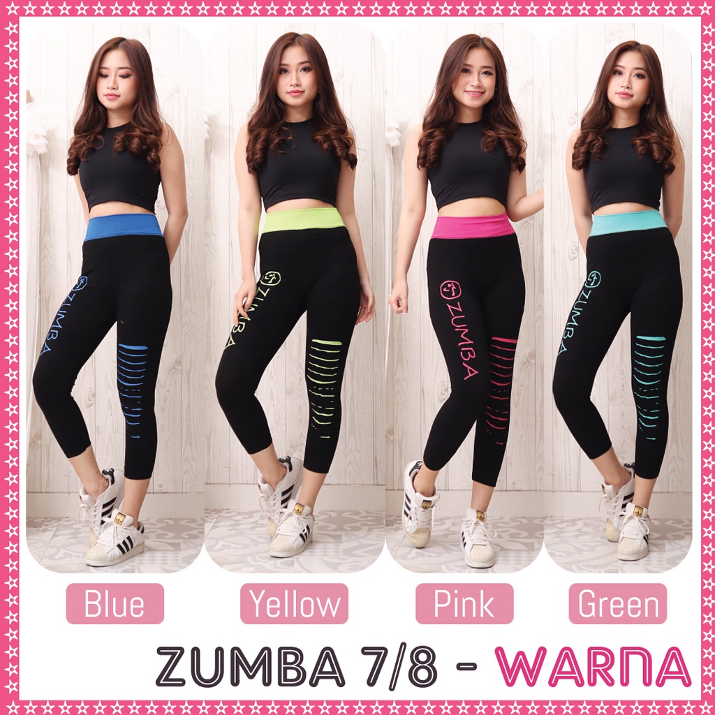 Koleksi Legging Sablon Pendek Wanita / legging import wanita / legging pendek wanita / legging premium wanita