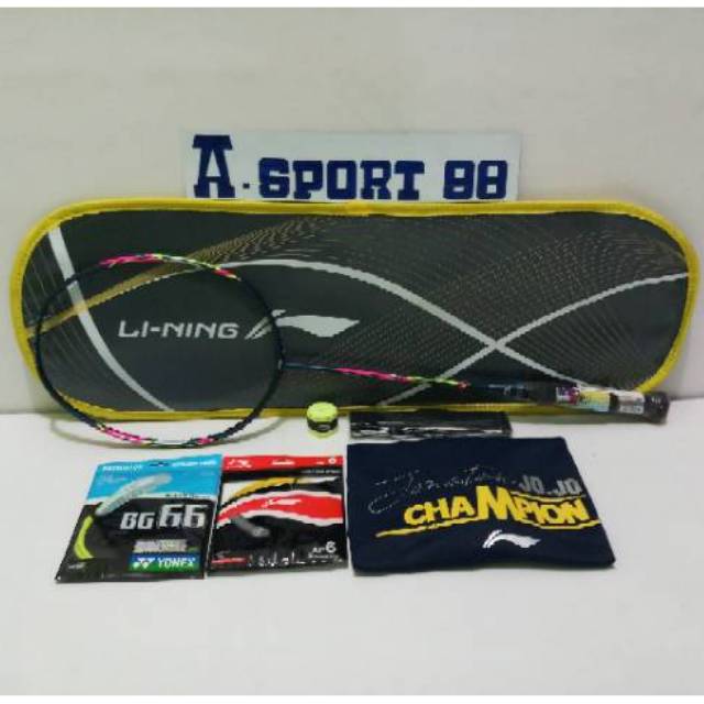 RAKET BADMINTON ORIGINAL LINING JOJO  7000 JONATHAN CHRISTIE