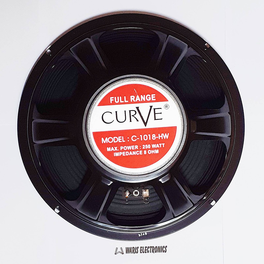 speaker 10 inch Full Range curve C 1018 HW 250Watt