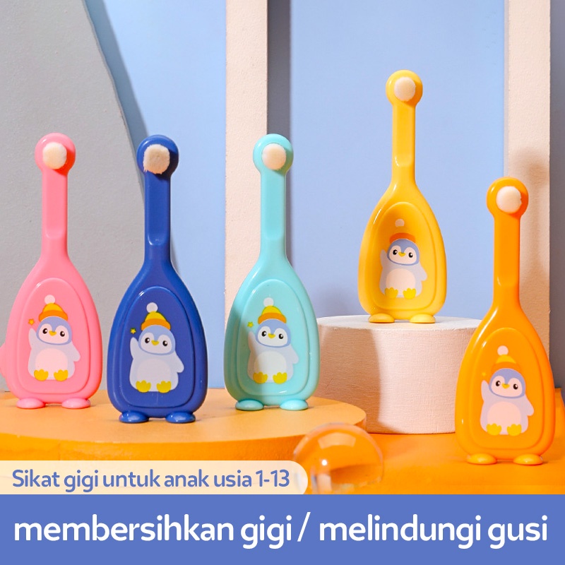 HIPPO LAND Sikat Gigi Bayi /Tooth Brush Bayi Bahan Silikon Bpa Free 265