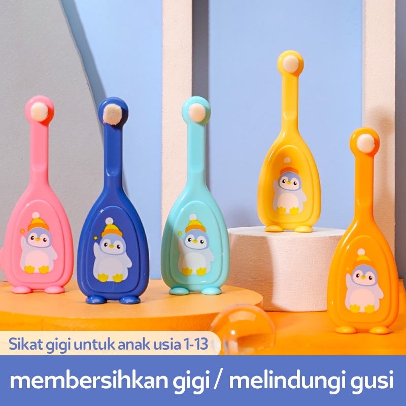 HIPPO LAND Sikat Gigi Bayi /Tooth Brush Bayi Bahan Silikon Bpa Free 265