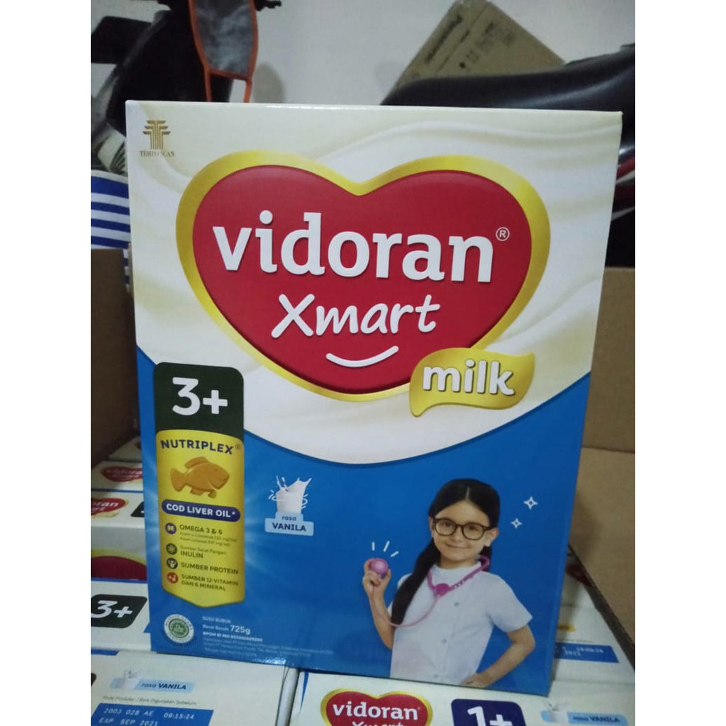 

Vidoran Xmart 3+ Vanila/Madu 725 gram
