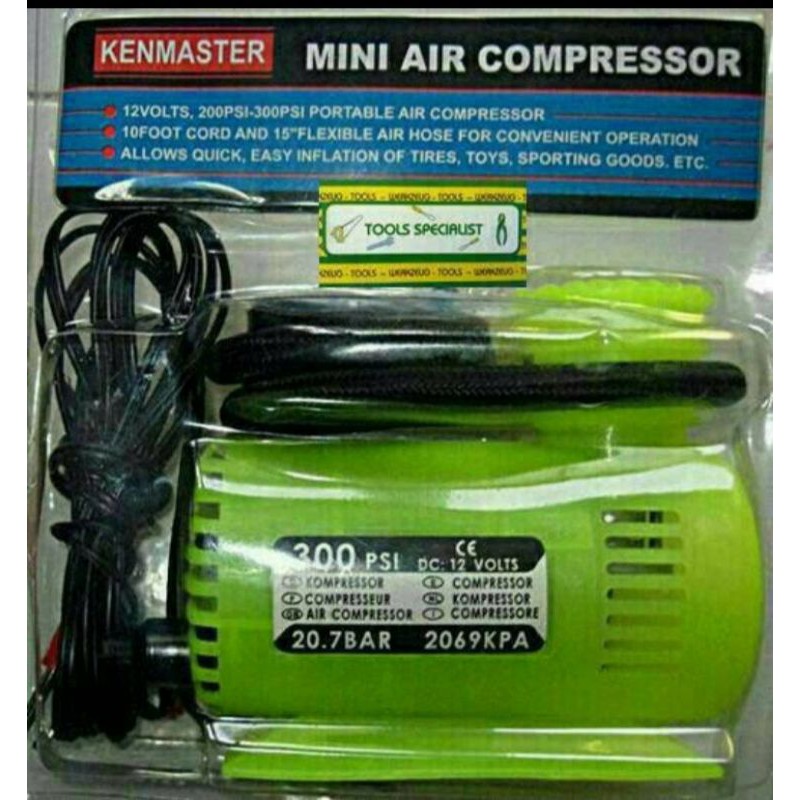 Pompa Angin Pompa Ban MINI AIR COMPRESOR