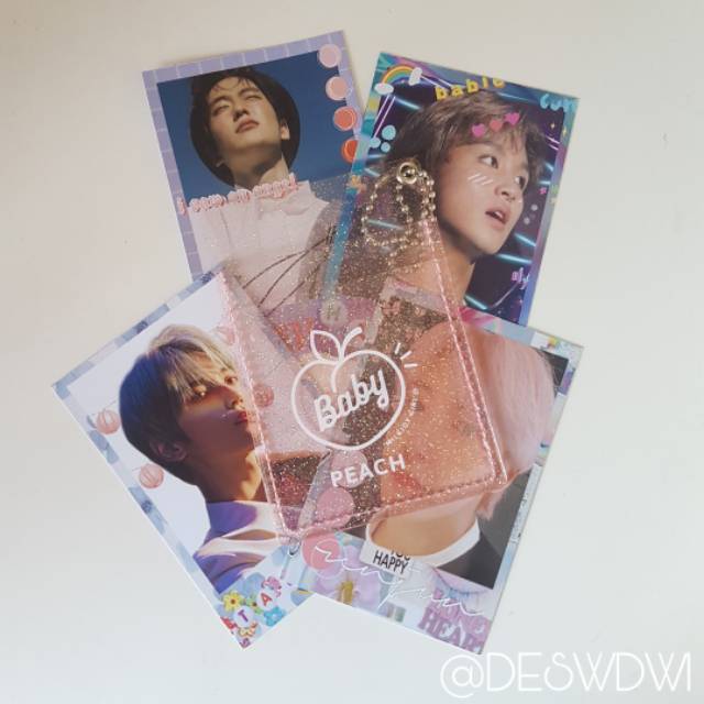 JAEHYUN NCT PEACH CARD HOLDER