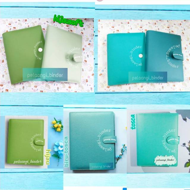 

Binder polos hijau