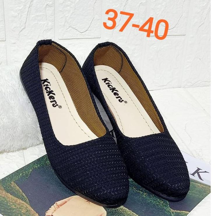 Flatshoes Wanita Rajut Kickers / Sepatu Balerina / Flat Shoes Wanita Rajut Kickers | ARE.27Jn22ĸ