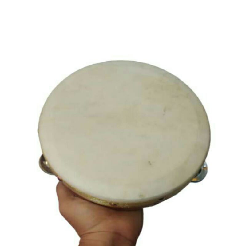 bisa COD REBANA ECREK DIAMETER 22 CM BAHAN KULIT KAMBING aLAT MUSIK HADROH QOSIDAH