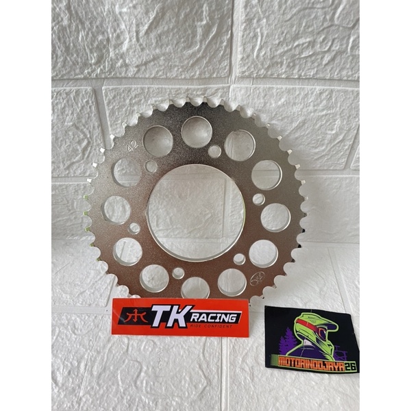 GEAR BELAKANG VIXION SCORPIO BYSON MX KING XABRE TK RACING 428