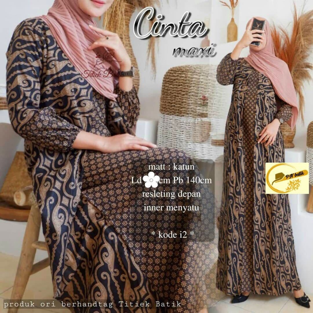 GAMIS BATIK MANGGAR,SEKAR,CANTIK, KUBIS,KUPU,PADI,DAUN isbybatik [ISBY BATIK]