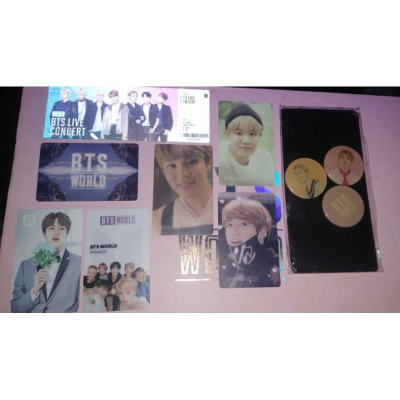 Story card + magnet BTS world