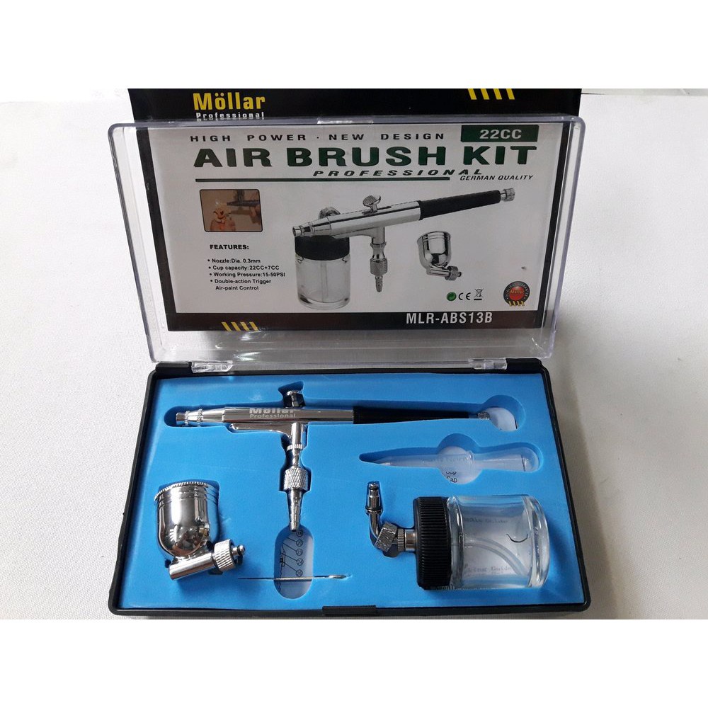 Spray Gun Lukis NK132 Tipe Gravity / Air Paint Brush Kit - Nankai