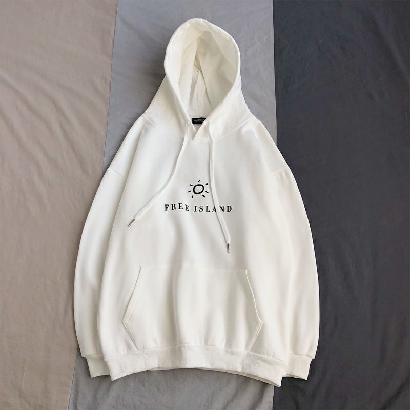 S - XXXXXXL(6XL) Hoodie SUNSHINE FREE ISLAND BIGSIZE Jaket OVERSIZE Sun Sunlight Jumbo Harajuku XXXXL 5XL 4XL 3XL 2XL Sweatshirt Korean Style