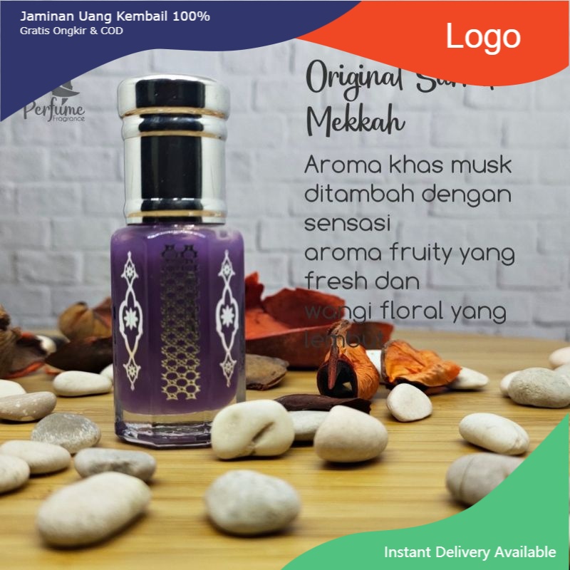 Misk thaharah UNGU PURPLE ANGGUR musk taharah misk tahara misk thoharoh 100% ORIGINAL 3ml