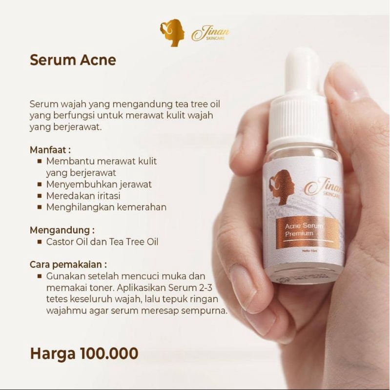 serum kecantikan Jinan Skincare