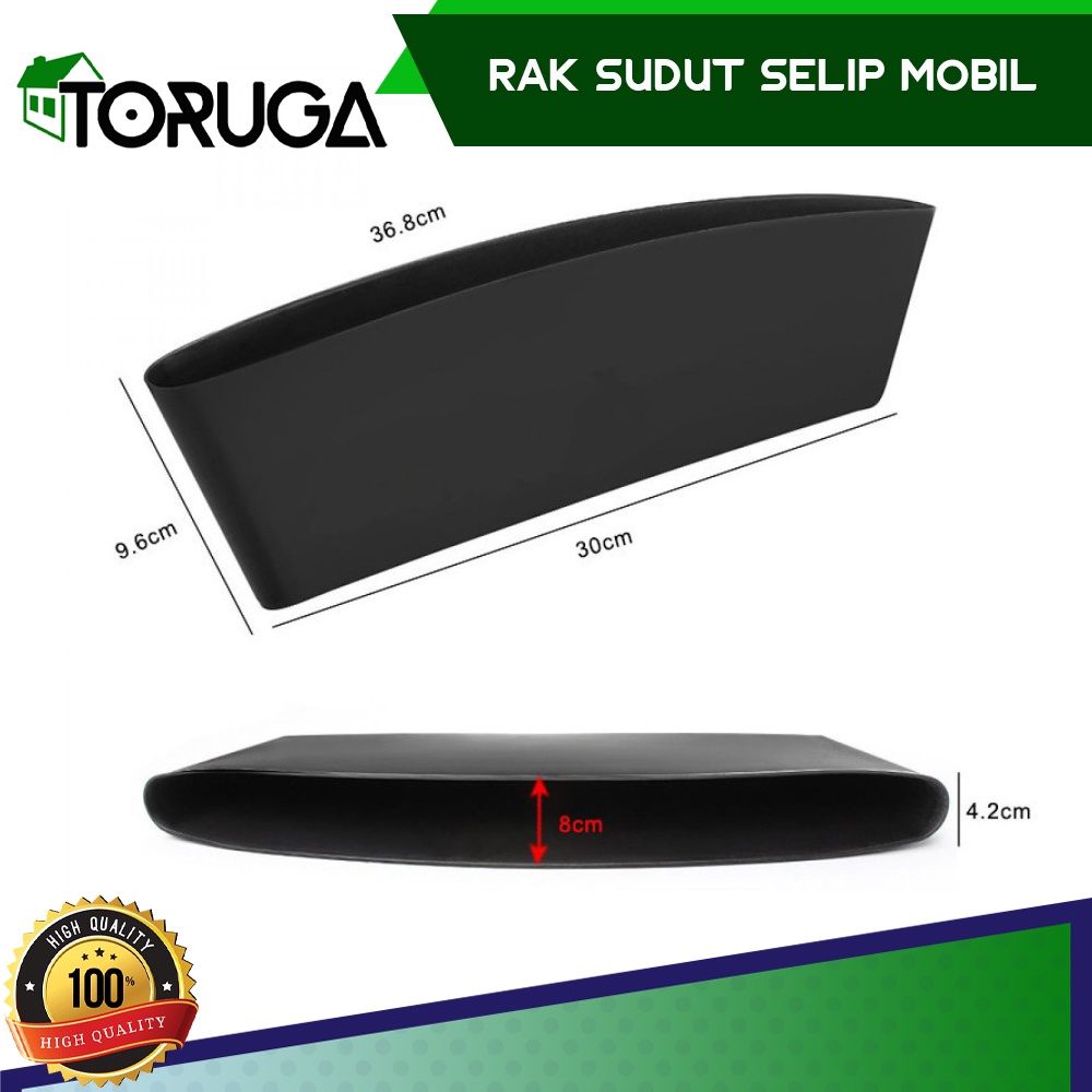 Rak Sudut Selipan Mobil Samping Jok / Car Seat Gap Storage Organizer