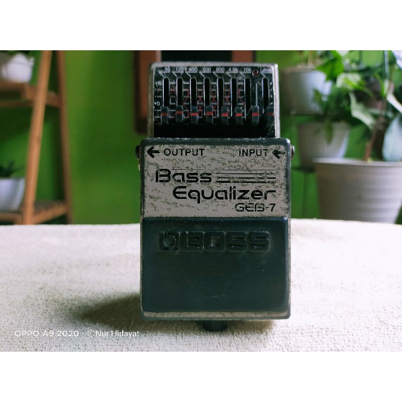 efek boss geb7 equalizer bass