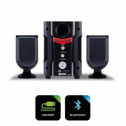 Speaker Bluetooth GMC 888D3 BT - Extra Boost Edition Termurah