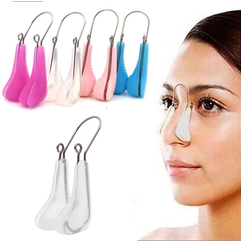 [1Piece Soft Soft Silicone Nose Clip Corrector][Pain-Free Nose Bridge Straightener Corrector] [Make up Tools]