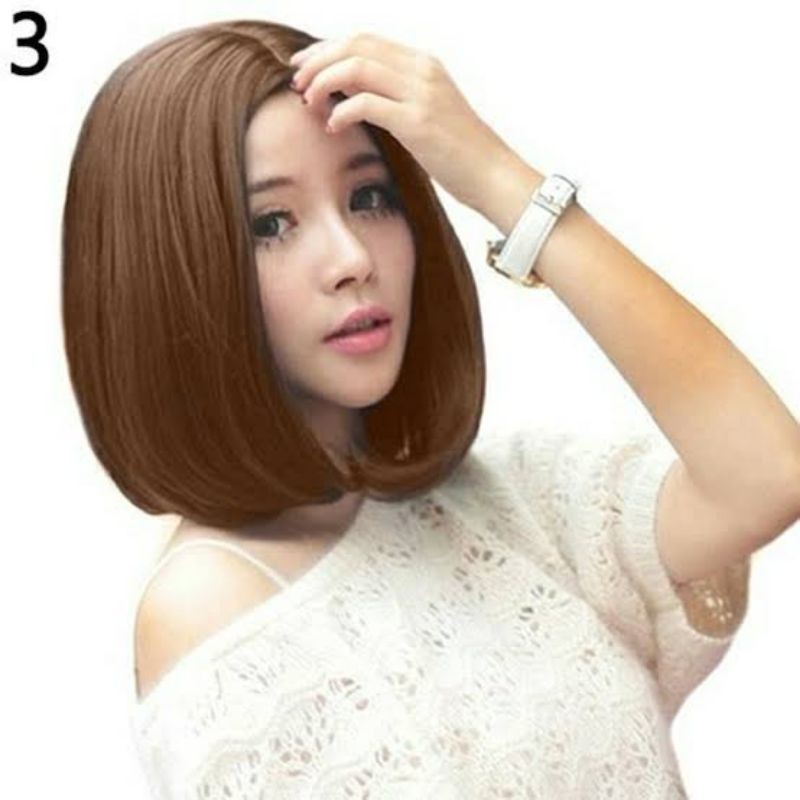 Wig Bob tanpa poni 019