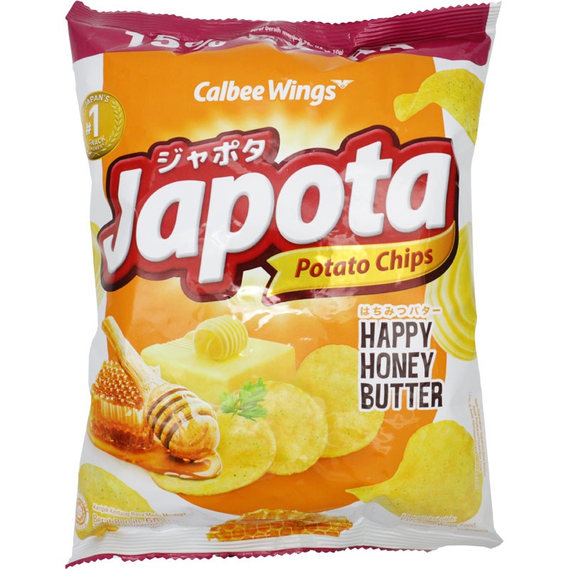 

Japota Keripik Kentang Happy Honey Butter 68 g