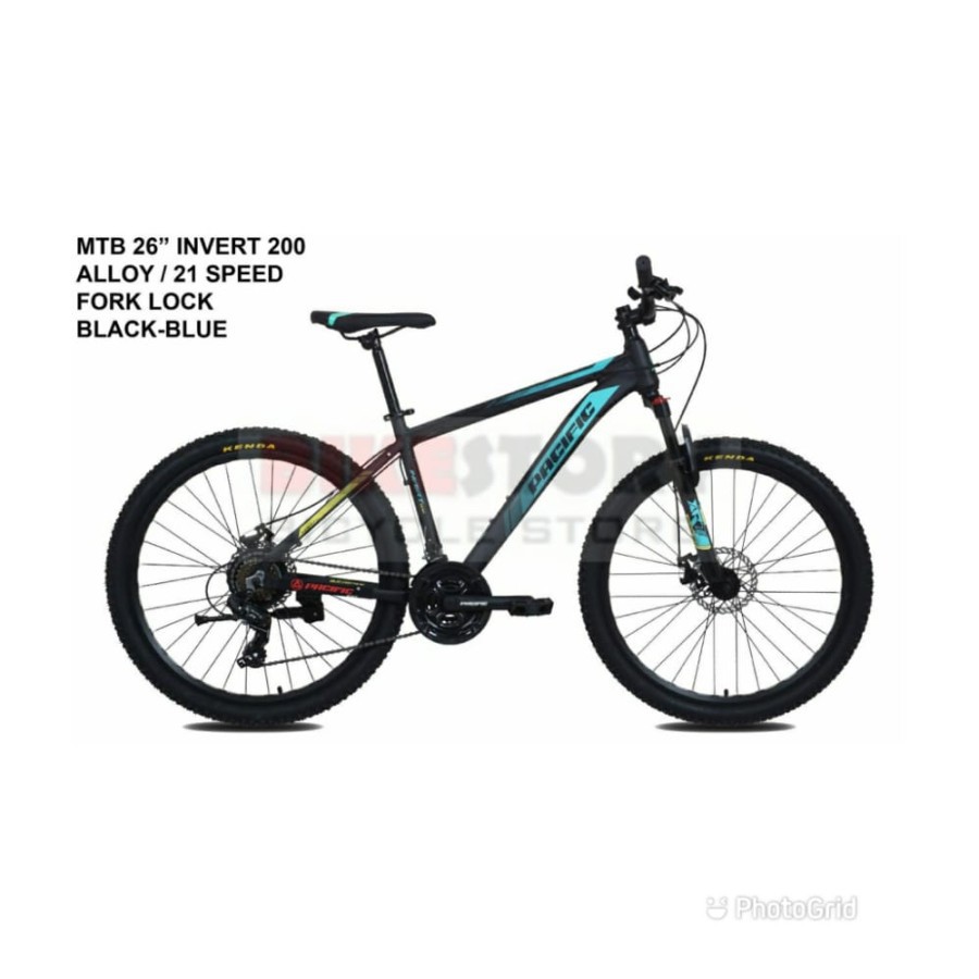 Sepeda Gunung MTB 24 inch Pacific Invert 200
