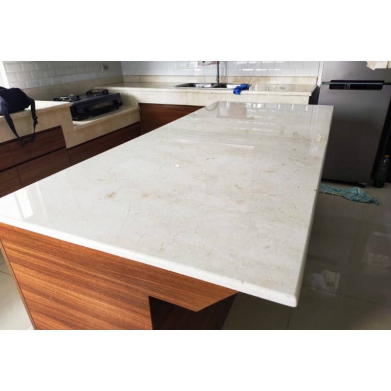 top table marmer ujung pandang / top kitchen marmer