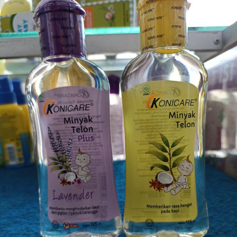 KONICARE Minyak Telon /KONICARE Minyak Telon Plus Lavender 125ml KEMASAN BARU